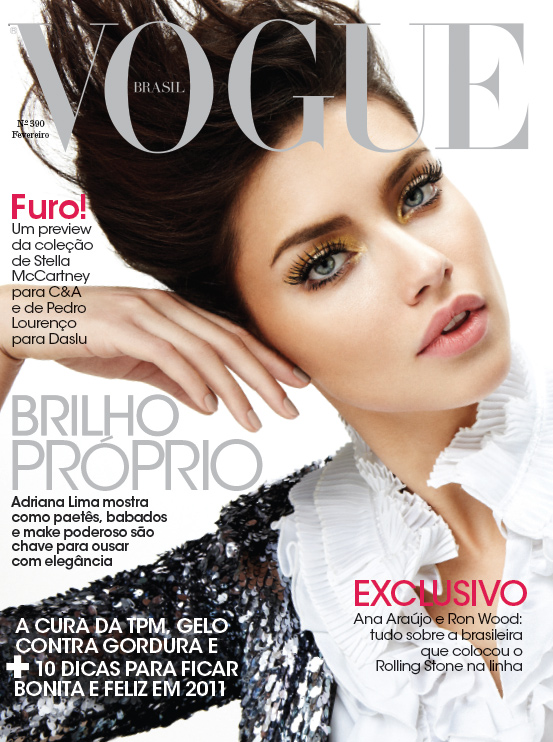 Vogue Brasil February 2011 Adriana Lima